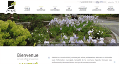 Desktop Screenshot of mairie-javene.fr